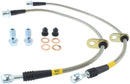 StopTech 92-01 Toyota Camry Stainless Steel Rear Brake Lines-2
