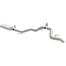 MagnaFlow 2020 Jeep Gladiator 2.5in Rock Crawler Series Single Rear Exit SS Cat-Back Exhaust w/o Tip-3