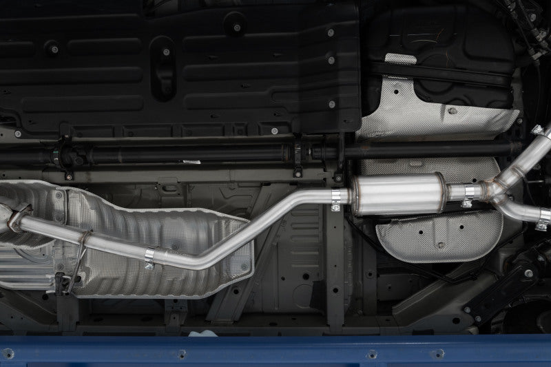MBRP 21-22 Honda Ridgeline Aluminized Steel 2.5in Cat-Back - Dual Split Rear Exit - 0