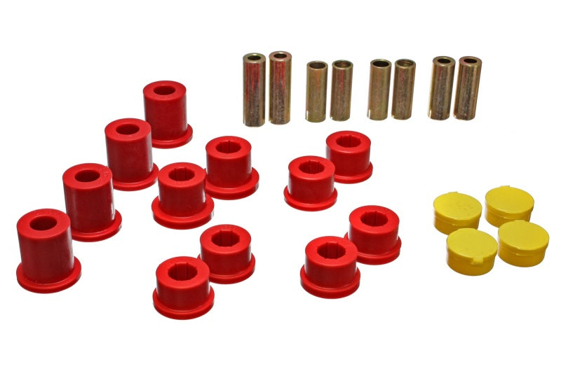 Energy Suspension 90-97 Mazda Miata Red Front Control Arm Bushing Set - 0