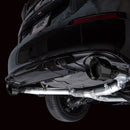 AWE Tuning 22+ Honda Civic Si/Acura Integra Track Edition Catback Exhaust - Dual Diamond Black Tips-8
