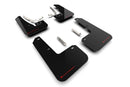 Rally Armor 22-25 VW MK8 Golf GTI/R Black UR Mud Flap w/Red Logo-1