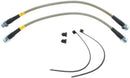 StopTech 00-04 Ferrari F360/04-05 F360 Stradale/96-02 Maranello Front Stainless Steel Brake Line Kit-4