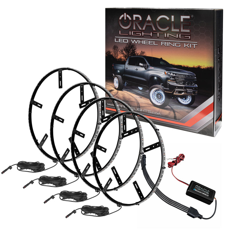 Oracle LED Illuminated Wheel Rings - ColorSHIFT Dynamic - ColorSHIFT - Dynamic - 0