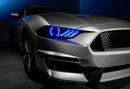 Oracle Lighting 18-23 Ford Mustang Dynamic ColorSHIFT LED Headlights - Black Series-22