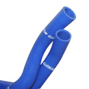 Mishimoto 92-00 Honda Civic Blue Silicone Hose Kit-6
