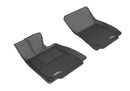 3D MAXpider 2014-2020 Lexus IS Kagu 1st Row Floormat - Black-1