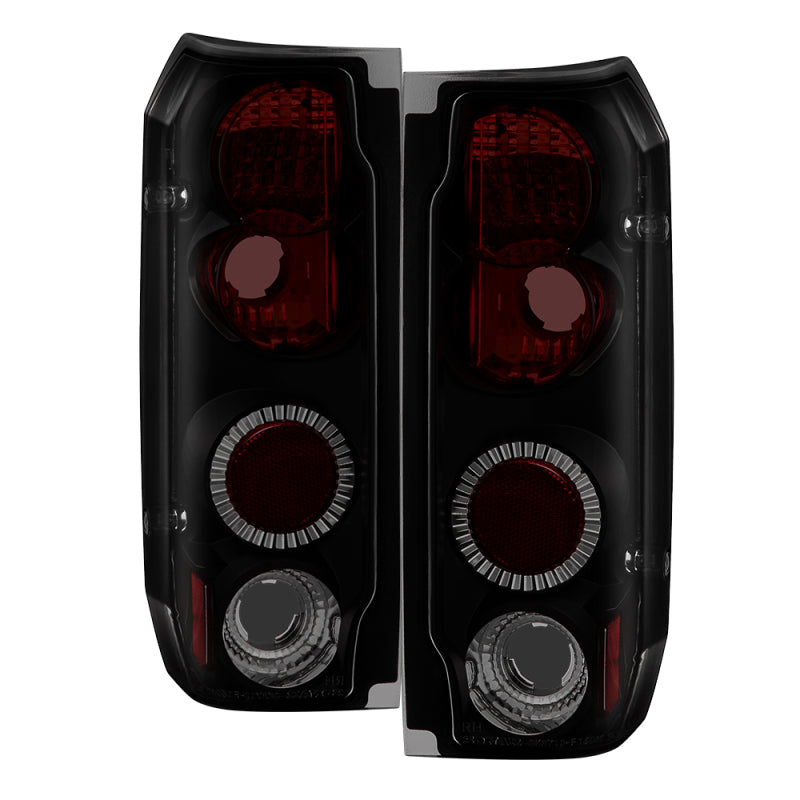 Spyder Ford F150 87-96/Ford Bronco 88-96 Euro Style Tail Lights Black Smoke ALT-YD-FF15089-BSM - 0