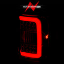 ANZO 2001-2011 Ford  Ranger LED Tail Lights w/ Light Bar Chrome Housing Red/Clear Lens-7