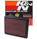 K&N Replacement Air Filter 11.75in O/S Length x 9in O/S Width x 1.188in H for 13 Hyundai Santa Fe-19