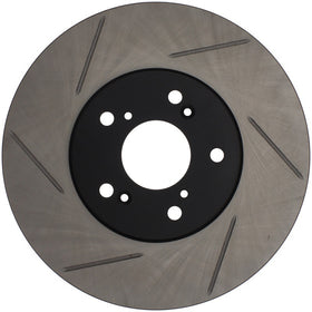 StopTech Power Slot Slotted 99-08 Acura TL (STD Caliper) / 01-03 CL / 04-09 TSX Front Right Rotor - 0