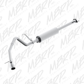 MBRP 01-05 Toyota Tacoma 2.7/3.4L (4x4 Only) 2.5in Cat Back Single Side Exit T409 Exhaust System - 0