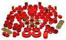 Energy Suspension 97-06 Jeep Wrangler TJ Red Hyper-Flex Master Bushing Set-2