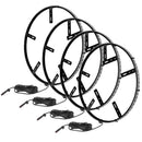 Oracle LED Illuminated Wheel Rings - Double LED - White-48