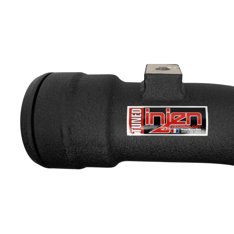 Injen 17-22 Ford F250/F/350/F-450/F-550 V8-6.7L Turbo Diesel Wrnkl Blk Intercooler Cold Side Piping - 0