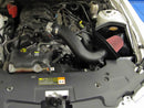 Airaid 11-14 Ford Mustang 3.7L V6 MXP Intake System w/ Tube (Dry / Red Media)-3