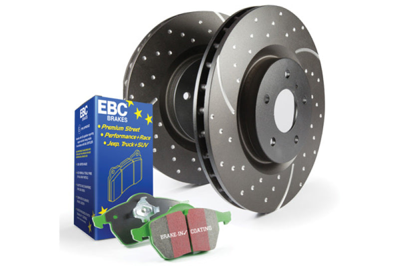 EBC S3 Kits Greenstuff Pads and GD Rotors - 0