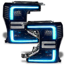 Oracle 20-22 Ford F-250/350 Super Duty Dynamic ColorSHIFT Headlight DRL Upgrade Kit w/Switchback-23