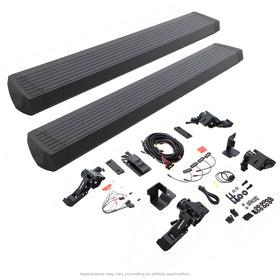 Go Rhino 18-23 Jeep Wrangler 2dr E-BOARD E1 Electric Running Board Kit (No Drill) - Tex. Blk - 0
