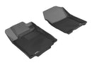 3D MAXpider 2012-2016 Honda CR-V Kagu 1st Row Floormat - Black-1