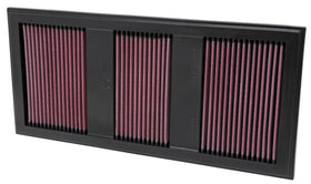 K&N Replacement Air Filter 11 Mercedes Benz C350/CLS350/E300/GLK350/ML350/S350 / 11-12 E350/SLK350 - 0