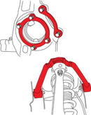 SPC Performance 03-08 Nissan 350Z/03-07 Infiniti G35 Front Adjustable Control Arms-2