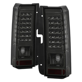 xTune Hummer H3 06-09 ( Non H3T ) LED Tail Lights Smoke ALT-ON-HH306-LED-SM - 0