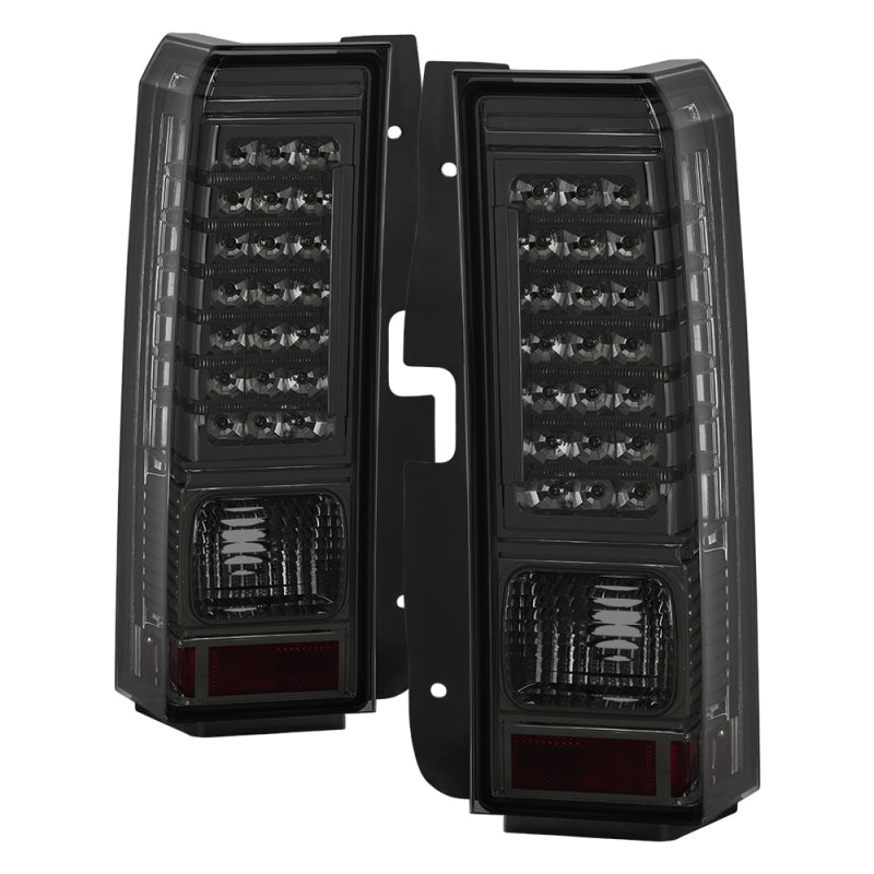 Xtune Hummer H3 06-09 ( Non H3T ) LED Tail Lights Smoke ALT-ON-HH306-LED-SM - 0