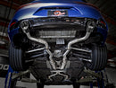 aFe POWER Takeda 2.5in 304 SS CB Exhaust w/ Carbon Fiber Tips 17-19 Infiniti Q60 V6-3.0L (tt)-3
