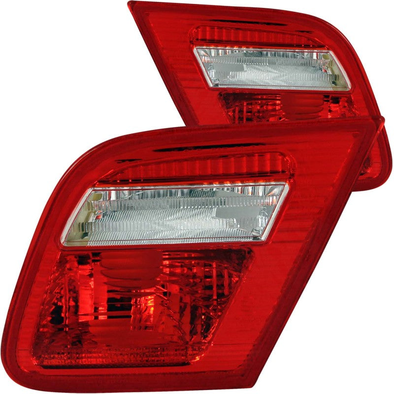 ANZO 2000-2003 BMW 3 Series E46 Taillights Red/Clear - Inner - 0