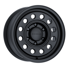 Nomad N501SB Convoy 15x7in / 6x139.7 BP / -10mm Offset / 107.95mm Bore - Satin Black Wheel