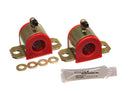 Energy Suspension 03-06 Toyota Corolla/Matrix Red 24mm Front Sway Bar Bushing Set (Greaseable Frame-2