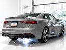 AWE Tuning Audi B9 RS 5 Sportback Touring Edition Exhaust-Non Resonated- Diamond Black RS Style Tips-4
