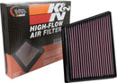 K&N 2015 Jaguar F-Pace V6-3.0L F/I Left Side Replacement Drop In Air Filter-15