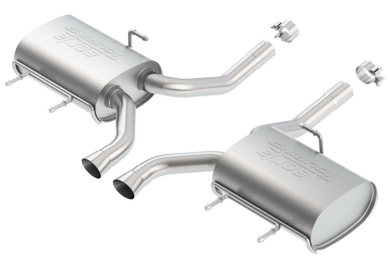 Borla 11-14 CTS Coupe V6 3.6L AT RWD/AWD Dual Ctr Rear Exit Touring Exhaust (REAR SECTION ONLY) - 0