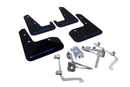 Rally Armor 11-14 Subaru WRX/STI (Sedan Only) Black UR Mud Flap w/Blue Logo-1