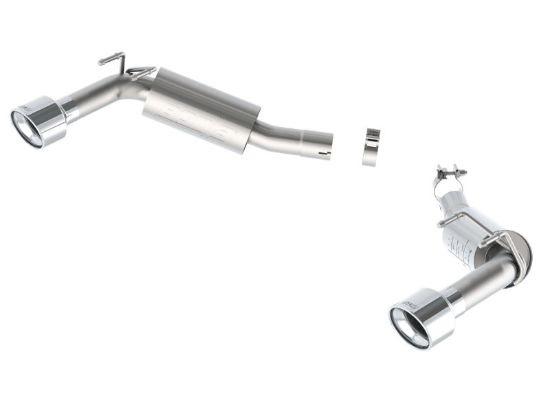 Borla 14-15 Camaro SS 6.2L V8 RWD Single Split Rr Exit S-Type Exhaust (rear section only) - 0