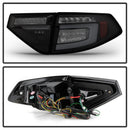 Spyder 08-14 Subara Impreza WRX Hatchback LED Tail Lights Seq Signal Blk Smoke ALT-YD-SI085D-SEQ-BSM-10