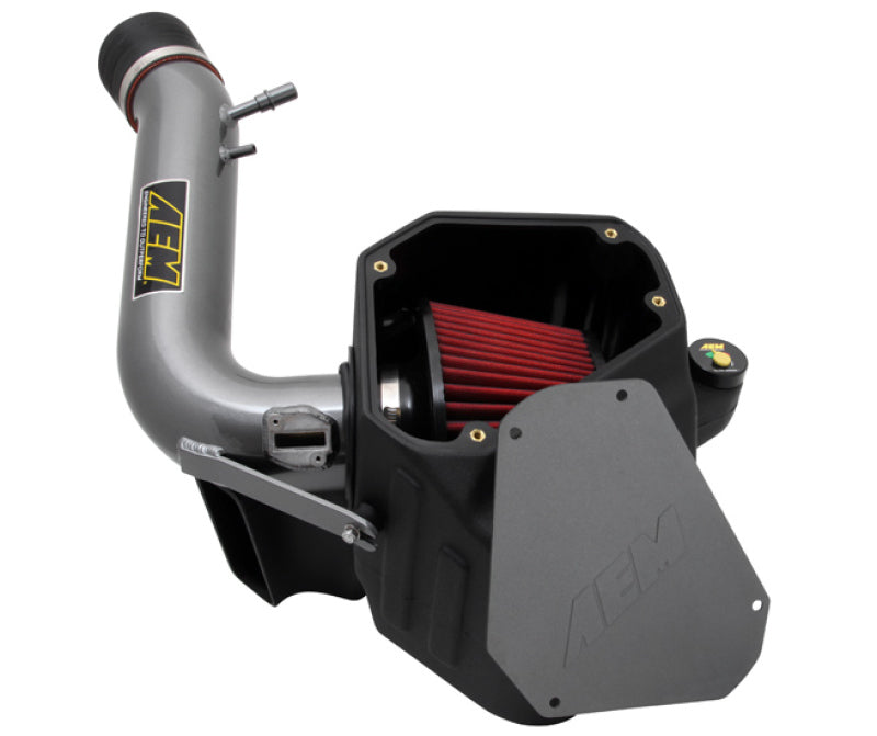 AEM 11-12 Ford Mustang 3.7L V6 Gunmetal Gray Cold Air Intake System - 0