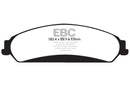 EBC 11+ Chrysler 300C 5.7 Redstuff Front Brake Pads-6