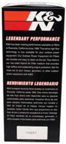 K&N Replacement Industrial Air Filter for Bobcat / Case Intl. / Caterpillar / Hitachi / John Deere-13