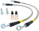 StopTech 98-05 Lexus GS300/GS350/GS400/GS430/GS450H Rear Stainless Steel Brake Lines-2