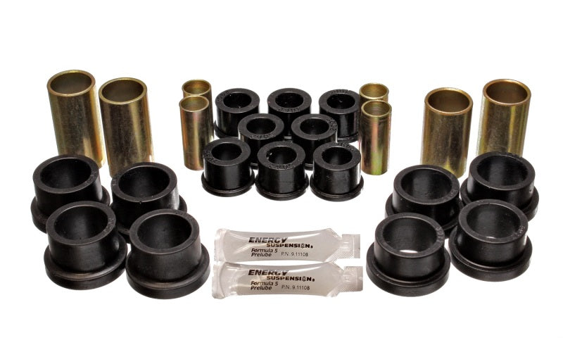 Energy Suspension 70-78 Nissan 240Z/260Z/280Z Black Rear Control Arm Bushing Set - 0