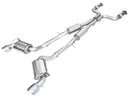 AWE Tuning 2023 Nissan Z RZ34 RWD Touring Edition Cat-Back Exhaust System w/ Chrome Silver Tips-1