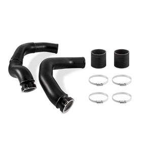 Mishimoto 2015+ BMW F8X M3/M4 Charge Pipe Kit - Wrinkle Black - 0