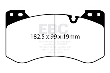 EBC 2021+ BMW M3/M4 3.0TT (G80/G82/G83) Bluestuff Front Brake Pads - 0