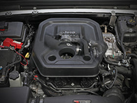 aFe BladeRunner 2 1/2in Intercooler Hot Side Charge Pipe 18-21 Jeep Wrangler JL L4-2.0L (t) - Black - 0