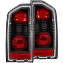 ANZO 1988-1998 Suzuki Vitara Taillights Black-2