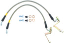 StopTech 05 Chrysler 300C 5.7L V8 w/ Vented Rear Disc Stainless Steel Rear Brake Lines-4