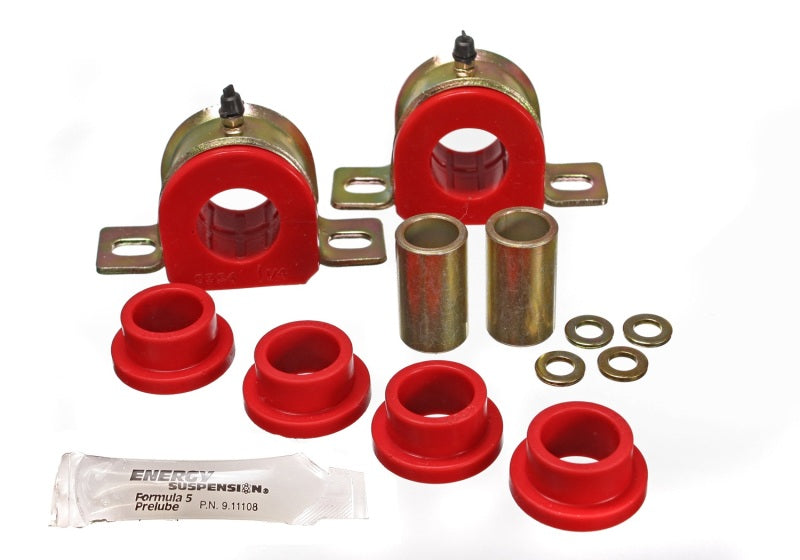 Energy Suspension 73-80 GM K5 Blazer / 73-80 K10/K20/K30 Red Complete Front Sway Bar Bushing Set - 0